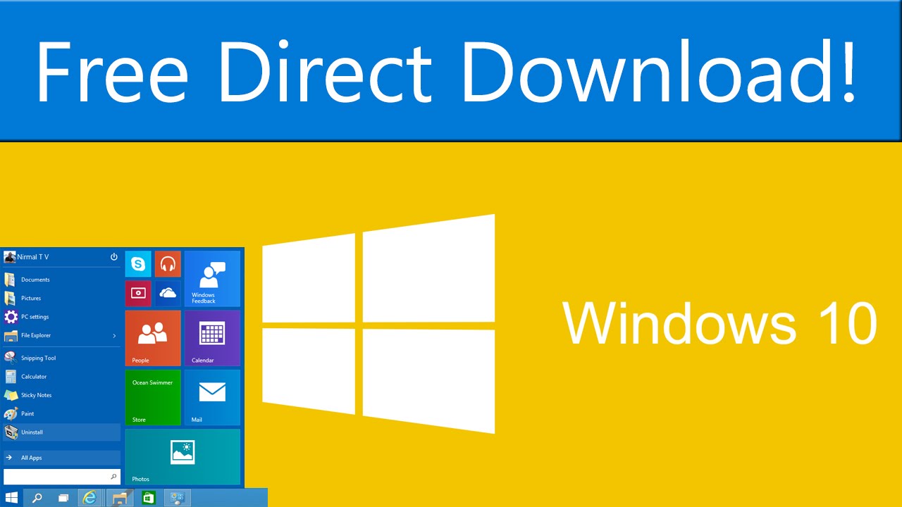 windows 10 free installer download